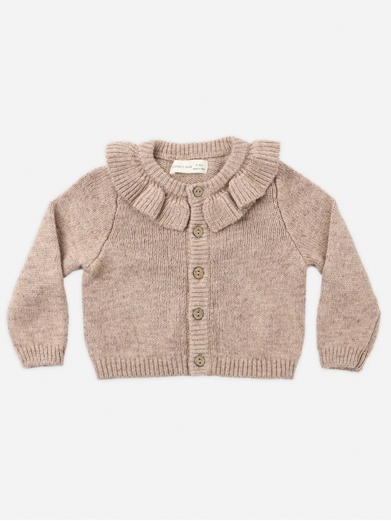 Quincy Mae Other - NWT Quincy Mae Ruffle Collar Cardigan